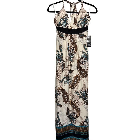 NWT Paisley Print Maxi Dress - Picture 10 of 10